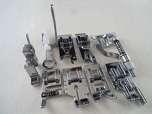 9 pcs Snap on foot/feet Low shank Babylock Janome Viking Elna Necchi New Home - Picture 1 of 1