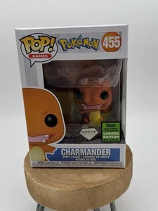 Funko POP Charmander #455 Pokemon Flocked 2020 Spring Convention Exclusive - Picture 1 of 6