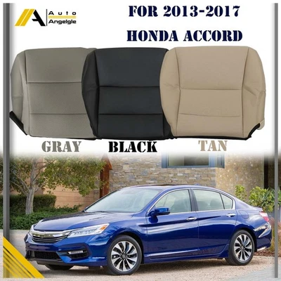 For Honda Accord 2013-2016 2017 Front Driver Side Bottom Seat Covers Perforated - Изображение 1 из 4