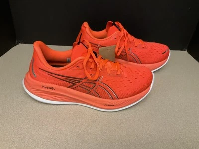 New! Mens ASICS Gel-Cumulus 26 Sunrise Red Running Shoes. Size 8.5. Awesome!!! - Image 1 of 4
