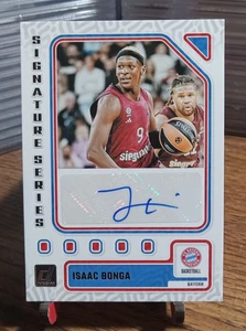 Isaac Bonga 2023-24 Panini Donruss Euroleague Auto Signature Series #SS-BGA - Picture 1 of 2