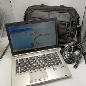 HP EliteBook 8470p Intel i5 Quad Core 8GB 1TB Windows 10 Webcam DVD & Laptop Bag - Picture 1 of 23