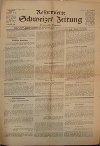 1931 Switzerland Zurich Newspaper German Jewish Problem JUDENPROBLEM Article - Picture 1 of 5