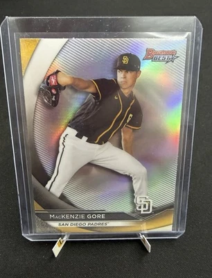 MACKENZIE GORE 2020 Bowman's Best Top Prospects Rookie Refractor #TP-24 (RC) - Image 1 of 2