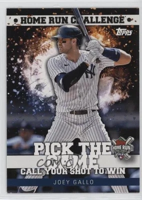 2022 Topps Series 2 Home Run Challenge Code Card Joey Gallo #HRC-21 - Image 1 of 2