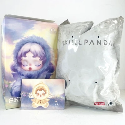 POP MART x Skullpanda L'impressionnisme плюшевая кукла подтвержденная фигурка игрушка - янтарь - Изображение 1 из 4