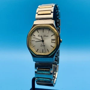 EVER SWISS ESA 944.111 Herren Quarz Uhr Swiss Made SOLD AS IS TEILE/REPARATUR - Bild 1 von 16