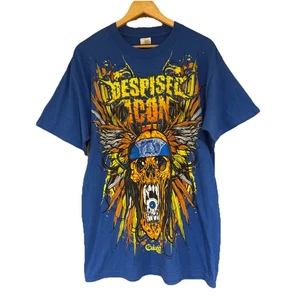 Despised Icon Eulogy Vintage Band Graphic Shirt Size Large Deathcore - Picture 1 of 9