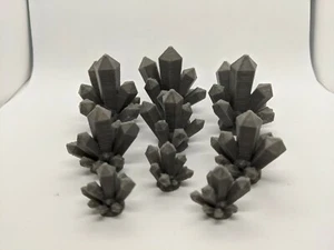 Crystals Pack 28mm 1:56 Wargames Tabletop Model Scatter Scenery Terrain - Picture 1 of 7