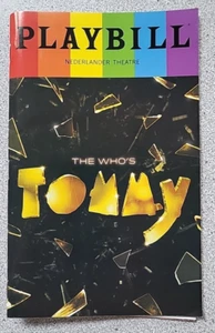 Junio 2024 TOMMY Pride Playbill Espectáculo de Broadway Musical NEDERLANDER THEATRE The Who - Imagen 1 de 5