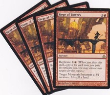 MTG: Guildpact: Siege of Towers X 4