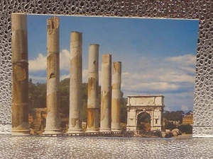 Titus' Arch Rome, Italy Lazio Architecture Travel Tourism Topographical Postcard - Picture 1 of 9