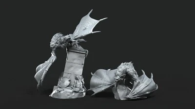 Set of 2 Goblins of the Cave Bat Riders - Davale Games/Fantasy/Middle Earth