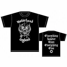 Motorhead England Mens T-Shirt - Black (Size L)