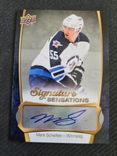 2016-17 UPPER DECK UD MARK SCHEIFELE SS-MS SIGNATURE SENSATIONS AUTO AUTOGRAPH