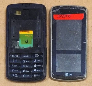 Teléfono celular deslizante raro LG Venus VX8800 - negro y plateado (Verizon) - Imagen 1 de 2