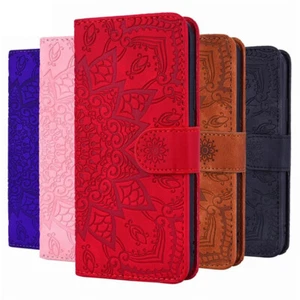 Flip Case For iPhone 16e 16 15 14 13 12 11 Pro Max 7 8 Plus Leather Wallet Cover - Picture 1 of 14