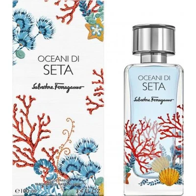 Salvatore Ferragamo Unisex Oceani Di Seta EDP Spray 3.4 OZ Fragancias Foto 1 de 2
