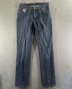 Cinch Jeans Mens 34x38 (Fits 32x37)Blue Denim Straight Leg Workwear Cowboy - Picture 1 of 14