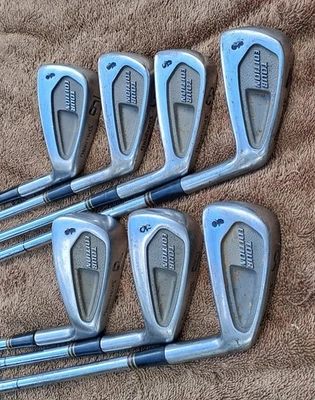 Golf Irons Set SPALDING Tour Edition 7 Clubs RIGHT H Steel Shaft Stiff Flex  - Image 1 of 4