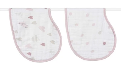 Babero Burpy, 100% Muselina Algodón, Suave Absorbente 4 Capas, Paño Eructo Multiuso... Foto 1 de 4