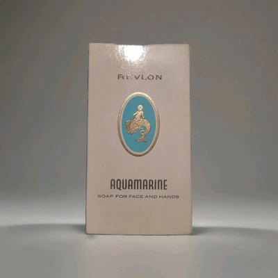 Lote De Colección De 3 Jaboneras Revlon Aguamarina LUJO EN CAJA Original Nos Nostálgico Foto 1 de 4