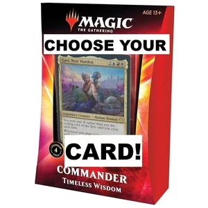 Magic the Gathering Commander (2020) Timeless Wisdom - CHOOSE YOUR CARD NM/LP - Picture 1 of 96