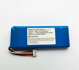 3.7V P5542100-P Battery Replacement for JBL Pulse 3 Bluetooth Speaker 6000mAh - Picture 1 of 3