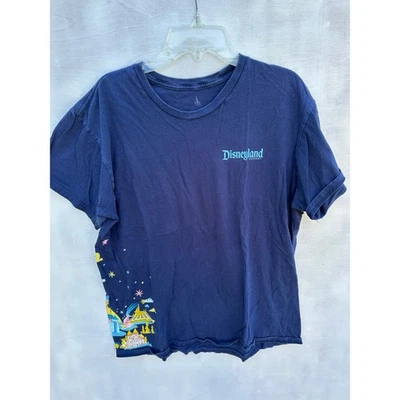 Camiseta para mujer Disneyland azul marino Flying Dumbo talla grande vacaciones Disneyland Foto 1 de 4
