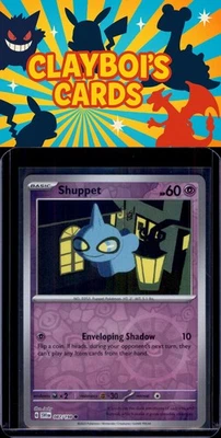 Shuppet SV01: Scarlet & Violet Base Set Pokemon 087/198 Reverse Holo NM+ - Image 1 of 2