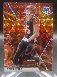 TYLER EIFERT 2020 Panini Mosaic Orange Reactive Prizm #50 Bengals - Picture 1 of 2