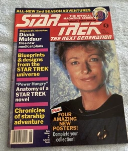 Star Trek The Next Generation Official Magazine Series, #8, Diana Muldaur - Picture 1 of 8