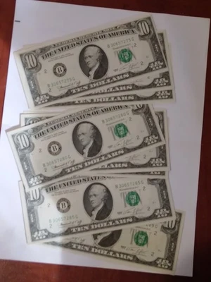 Billetes de 15 francos suizos 1974 edición consecutiva gema rara sin circular distrito de Nueva York Foto 1 de 4