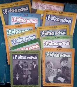 IL DRAMMA 11 numeri 1931-1938 Rivista di Teatro - Picture 1 of 6