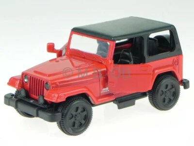 Jeep Wrangler red modelcar 54643 NewRay 1:32 - Image 1 of 4