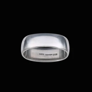 Svend Weihrauch - F. Hingelberg. Schwerer Art Deco Serviettenring Sterlingsilber. - Bild 1 von 3