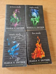 Maria V. Snyder, Lot of 4 x Books (PB) RED7 - Picture 1 of 5