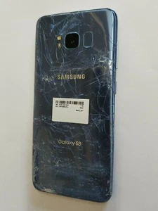 Boost Mobile Samsung Galaxy S8 SM-G950U Blue Unlocked Smartphone G950U Cellphone - Picture 1 of 4