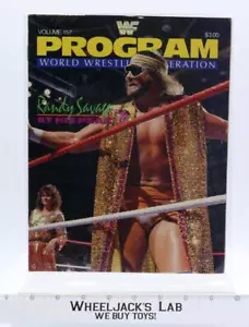 WWF Program Vol. 157 Randy Savage Magazine Catalog Vintage 1988 - Picture 1 of 1