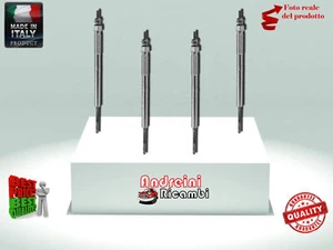 KIT 4 CANDELETTE PER TOYOTA RAV 4 II 2.0 D-4D 85KW 116CV DAL 2001 -> 2005 GN065 - Imagen 1 de 2