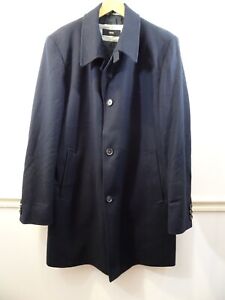 HUGO BOSS Overcoat Blue Coats, Jackets & Vests for Men for Sale 