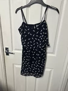 Lavish Alice Navy Flamingo Kleid Größe 8 neu mit Etikett - Bild 1 von 4