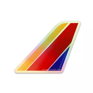 Southwest Airlines Tail Holographic - Picture 1 of 1