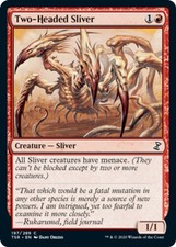4x Two-Headed Sliver MTG Time Spiral Remastered NM Magic Regular