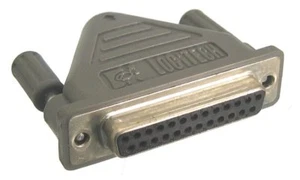 Adaptador LOGITECH COM a PS2: D-SUB25 25 pines hembra a 6 pines mini-DIN hembra - Imagen 1 de 3