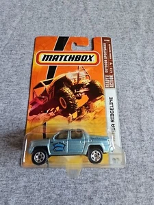 Matchbox Honda Ridgeline 2009 azul claro 97/100 Little Bend deportista al aire libre - Imagen 1 de 4