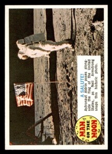1970 Topps Man on the Moon #56 A Salute EX/MT