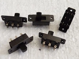 5 Pcs DPDT Center OFF Standard Slide switches Models & Railway project 26g 823 - Picture 1 of 3