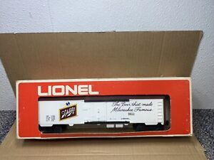 Lionel 6-9851 O Gauge Schlitz Billboard Reefer Car LN with Box
