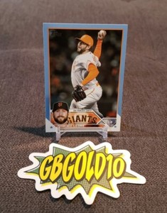 DOMINIC LEONE 2023 Topps Series 1 Fathers Day Powdered Light Blue #/50 Giants